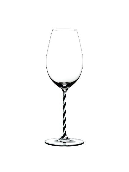 Wine Glass Champagne Black & White